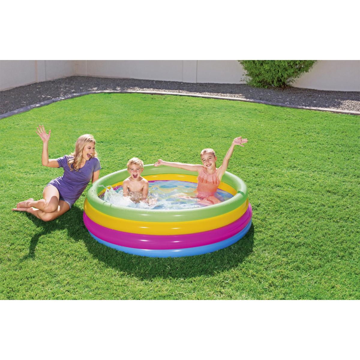 PISCINA INFLABLE 4 RINES 62X18"