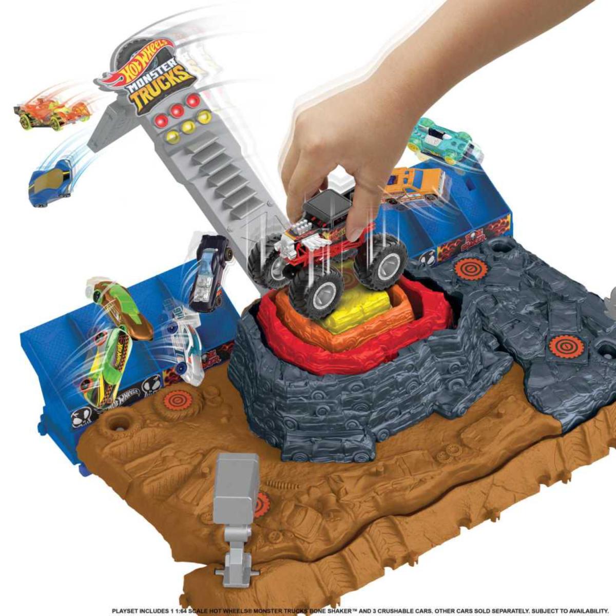 HOTWHEELS MONSTER TRUCK ARENA PISTA CENT