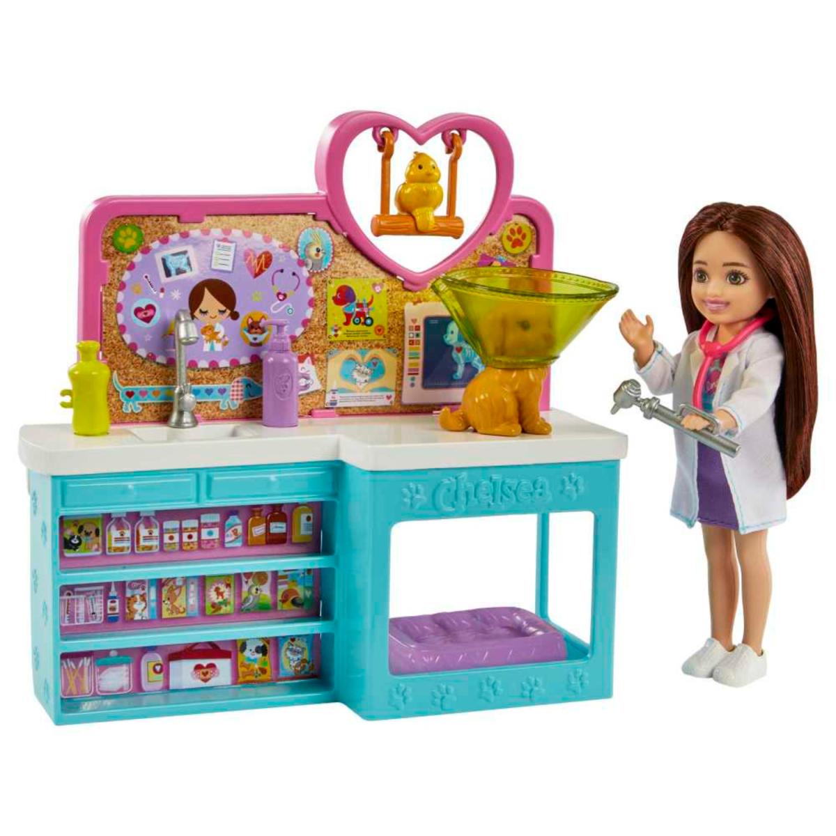 BARBIE CHELSEA VETERINARIA PLAYSET