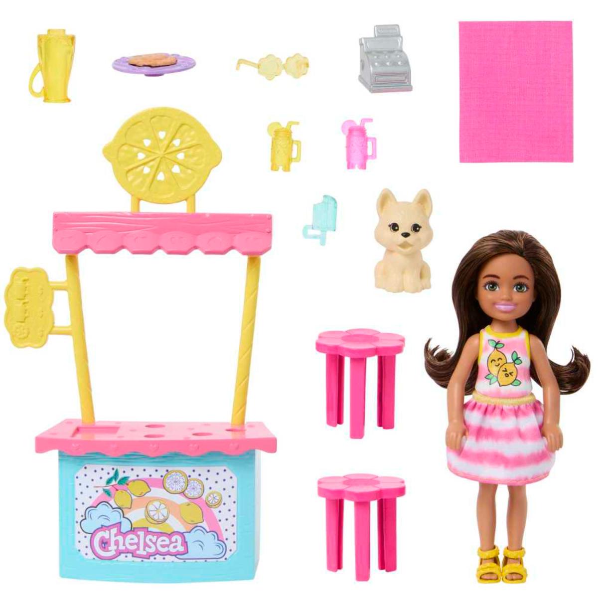 BARBIE MINI CHELSEA PUESTO D/LIMONADA