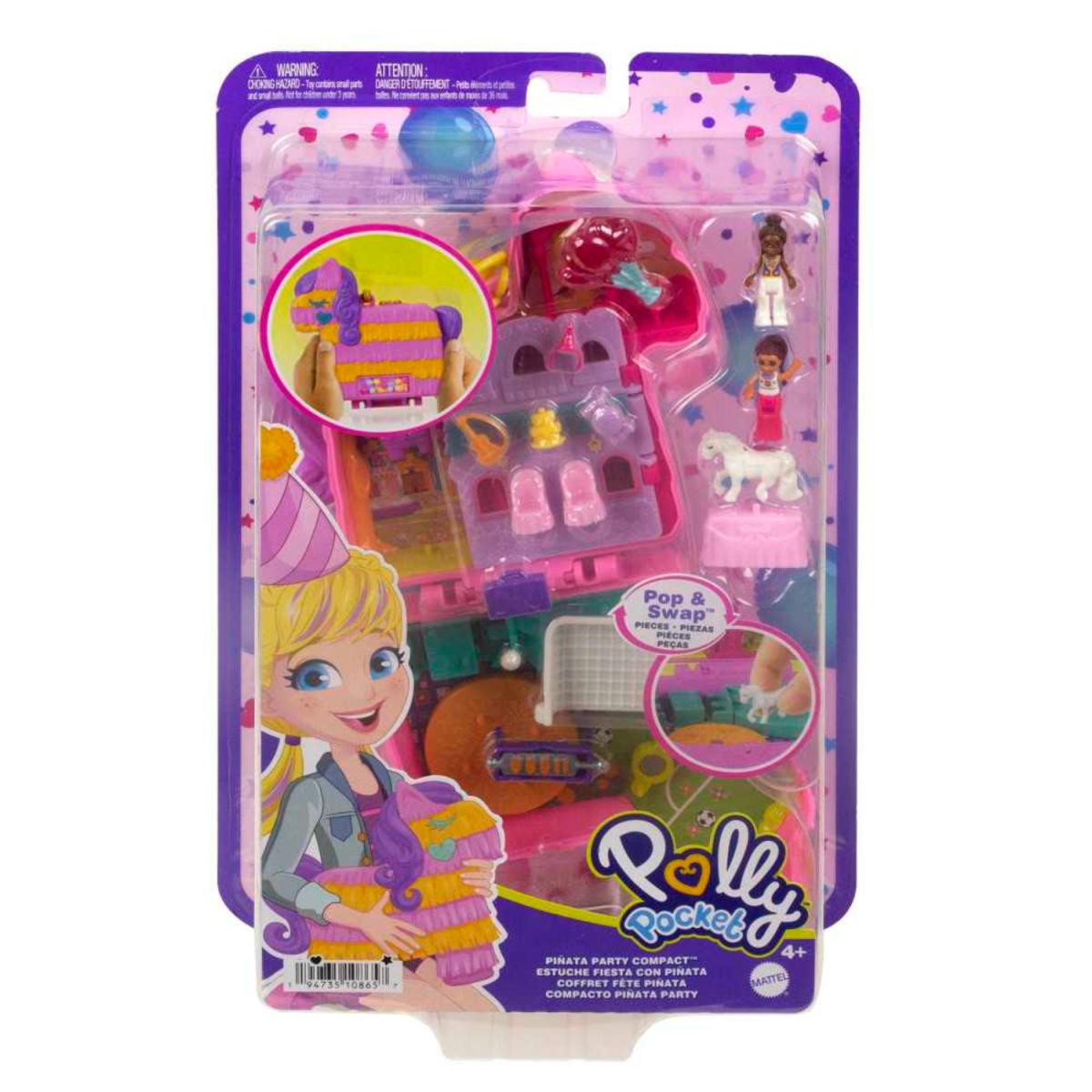 POLLY POCKET PIÑATA SET COMPACTO