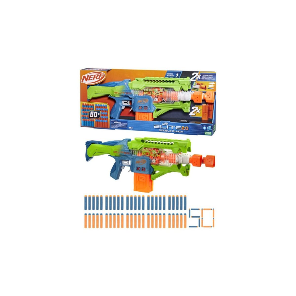 NERF ELITE 2.0 DOUBLE  PISTOLA LANZADARD