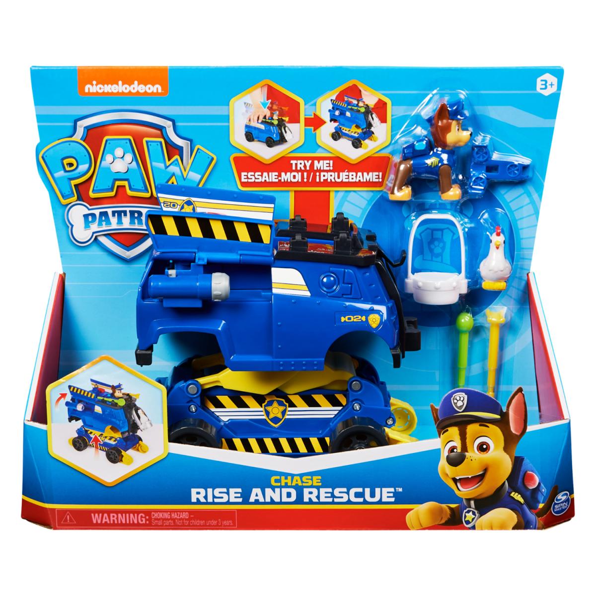 PAW PATROL VEHÍCULO SUBE Y RESCATA SURT.