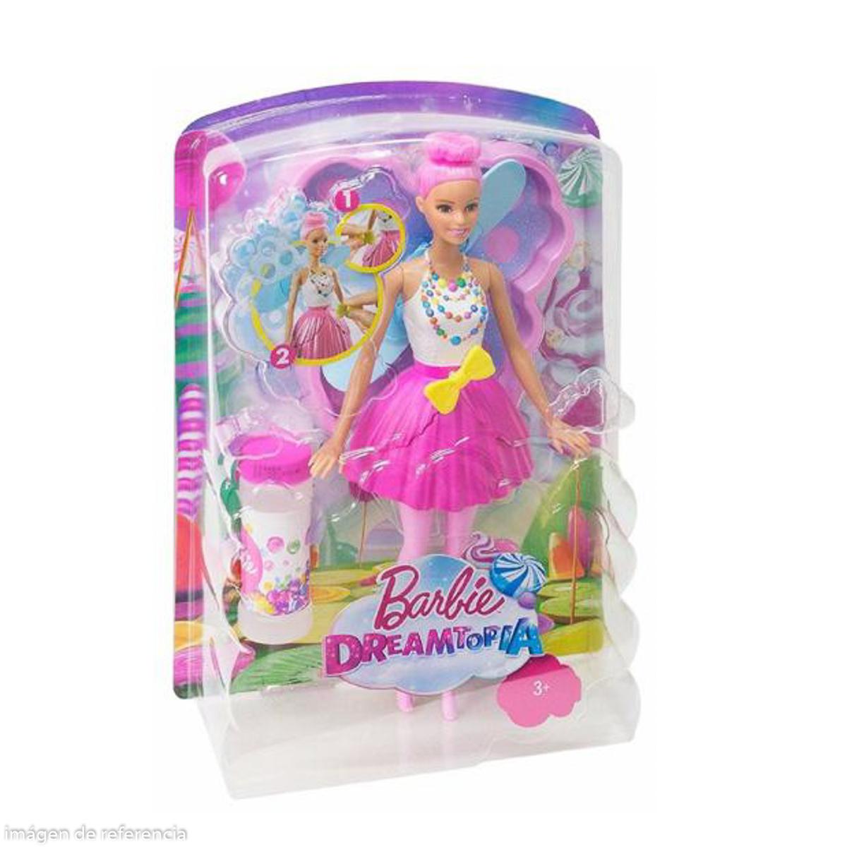 BARBIE DREAMTOPIA HADA DE BURBUJAS munecas DVM95