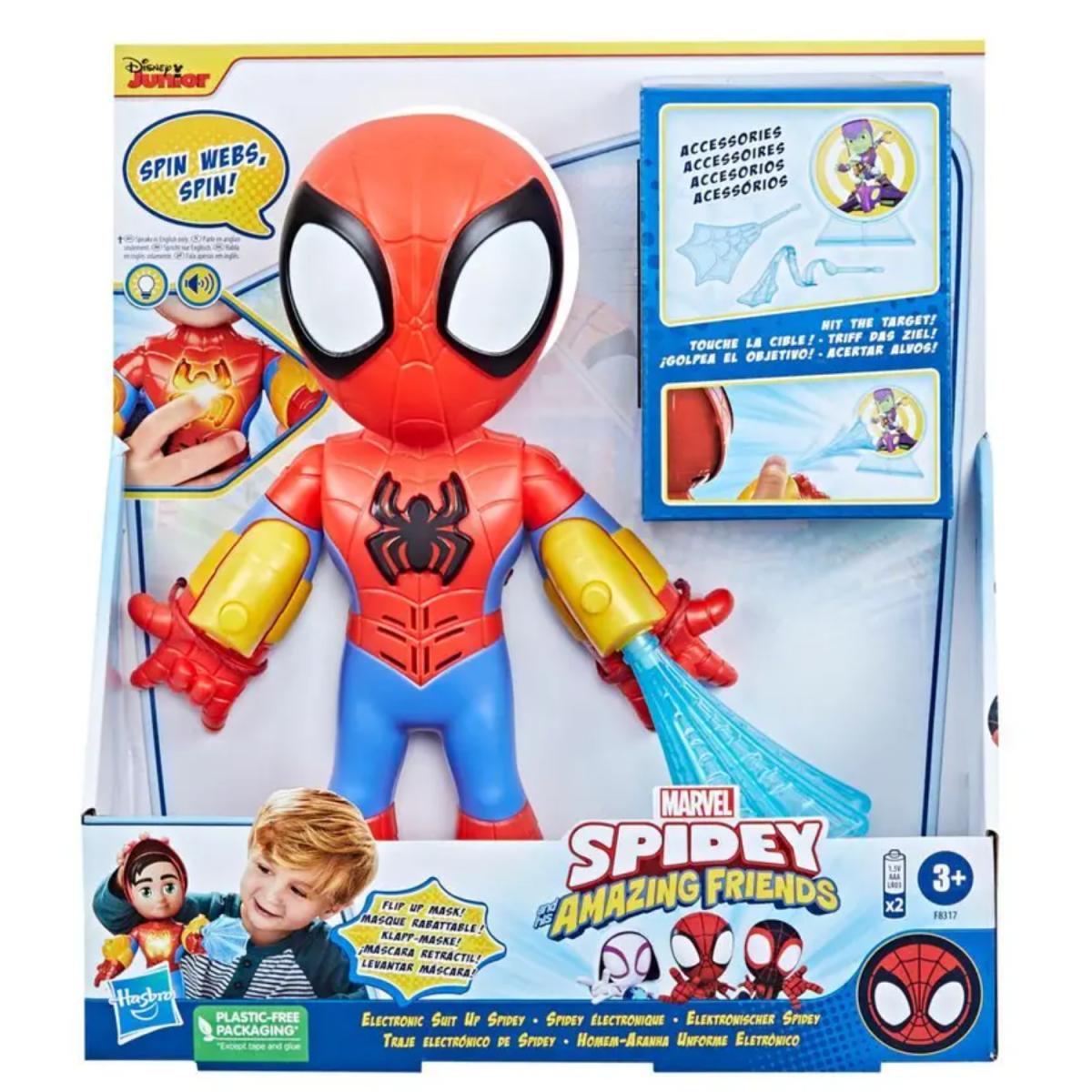 SPIDEY AF FIGURA ELECTRICA SUIT UP