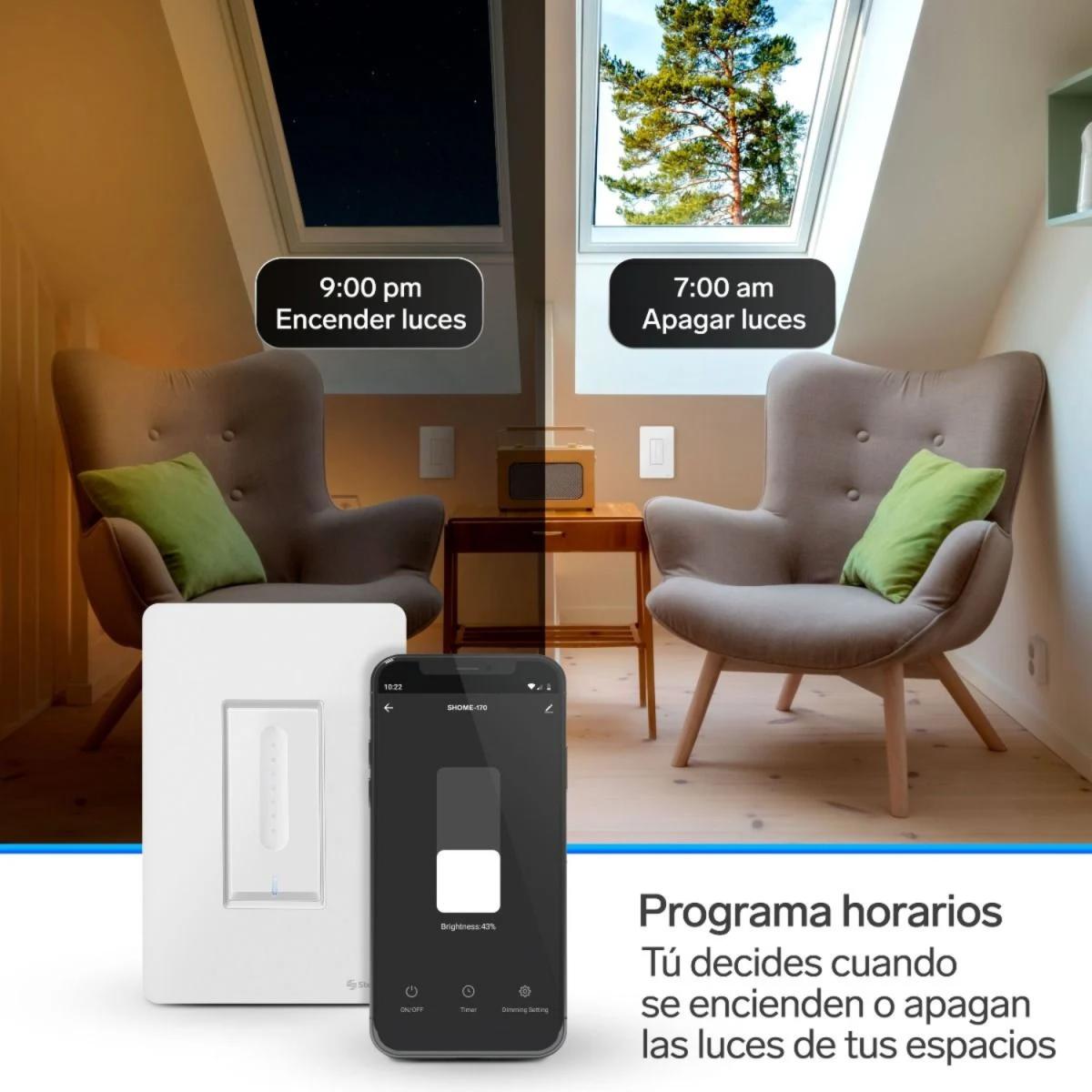 APAGADOR WIFI C/ATENUADOR DE LUZ