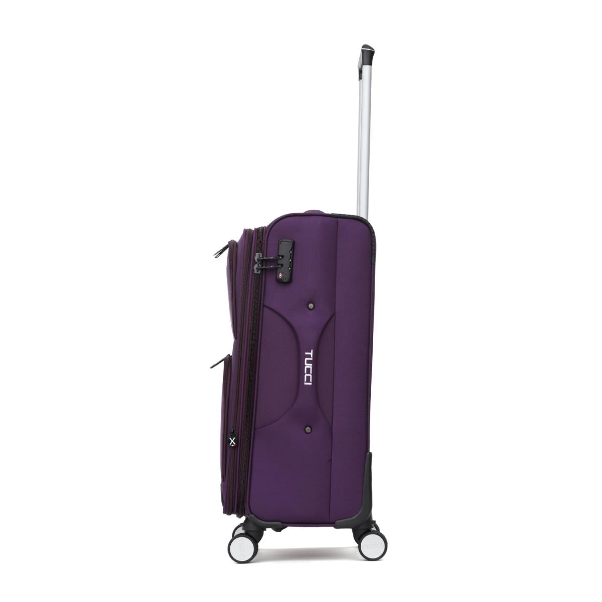 MALETA STRATI 8 RUEDAS 24" MORADO