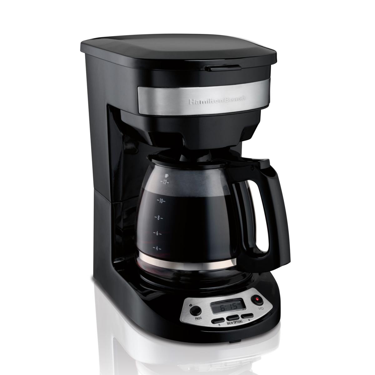 CAFETERAS 12TAZAS PROGRAMABLE NEGRA