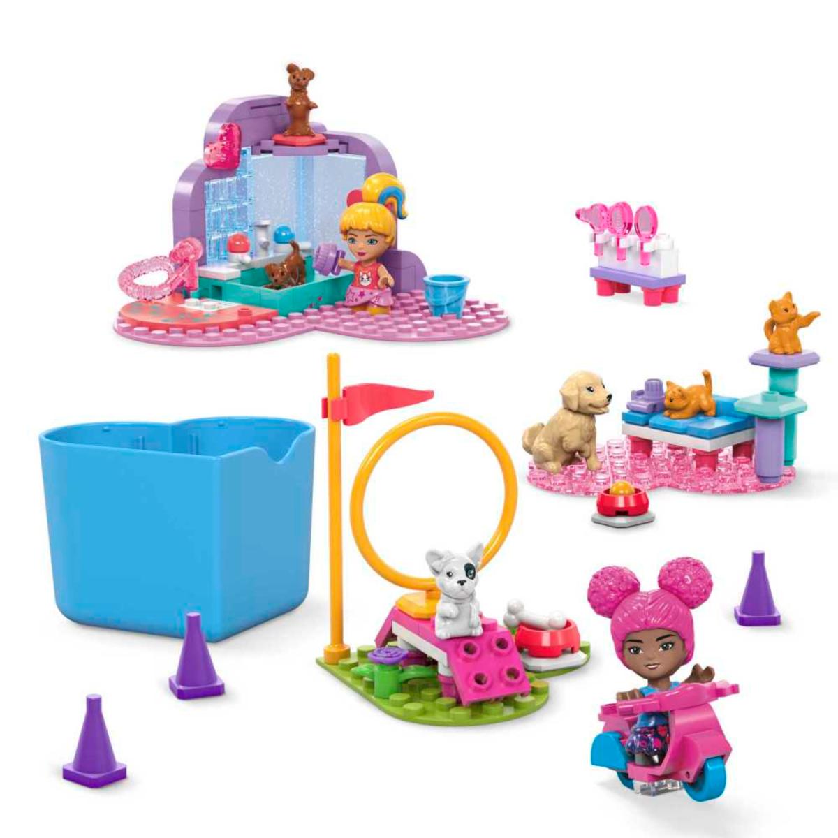 BARBIE MEGA PLAYSET CON MASCOTAS