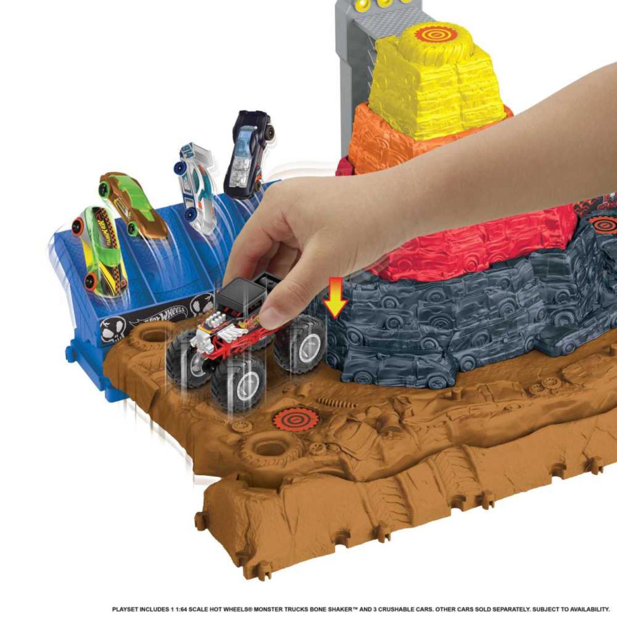 HOTWHEELS MONSTER TRUCK ARENA PISTA CENT