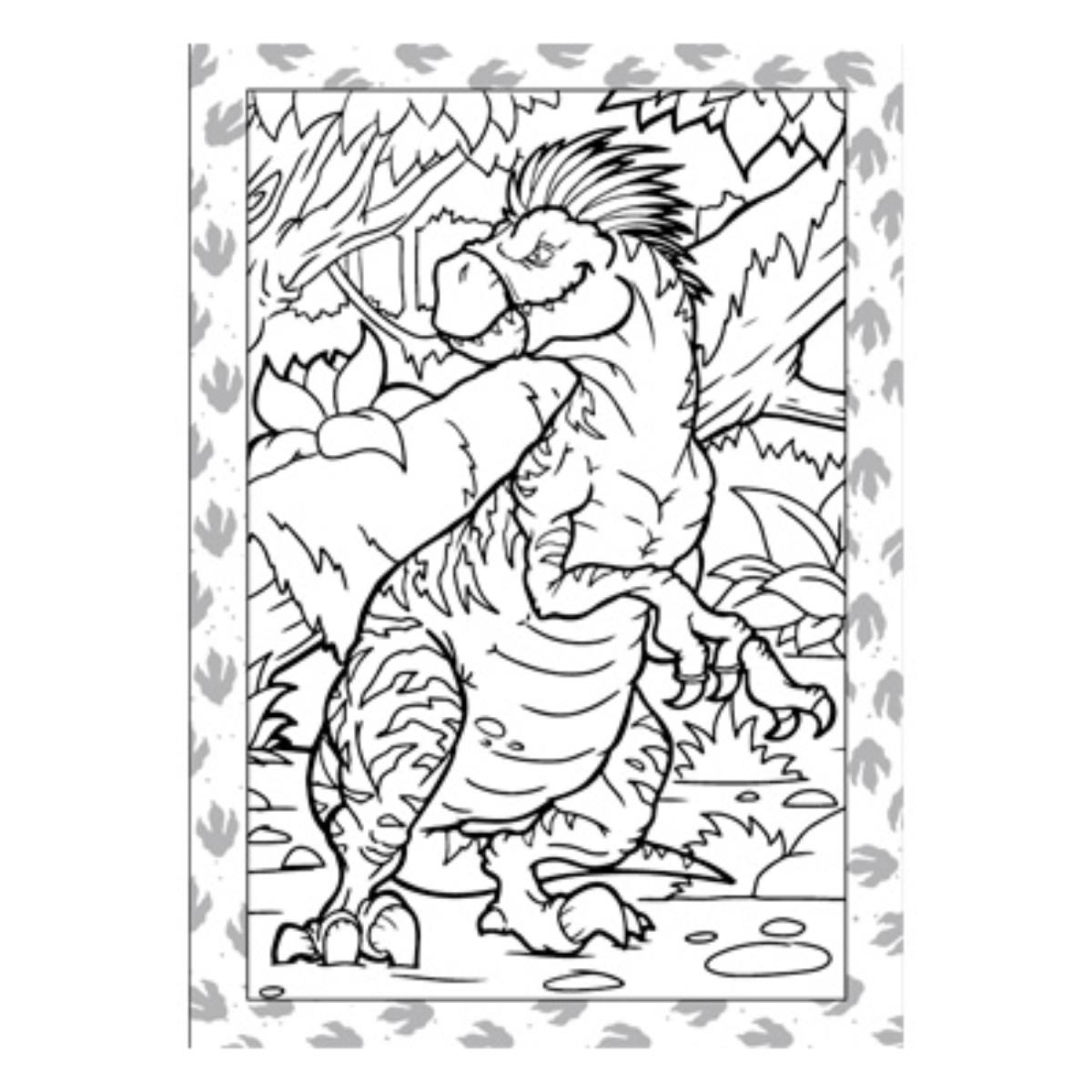 LIBRO COLOREA DINOSAURIOS 24 PGS DIS SUR