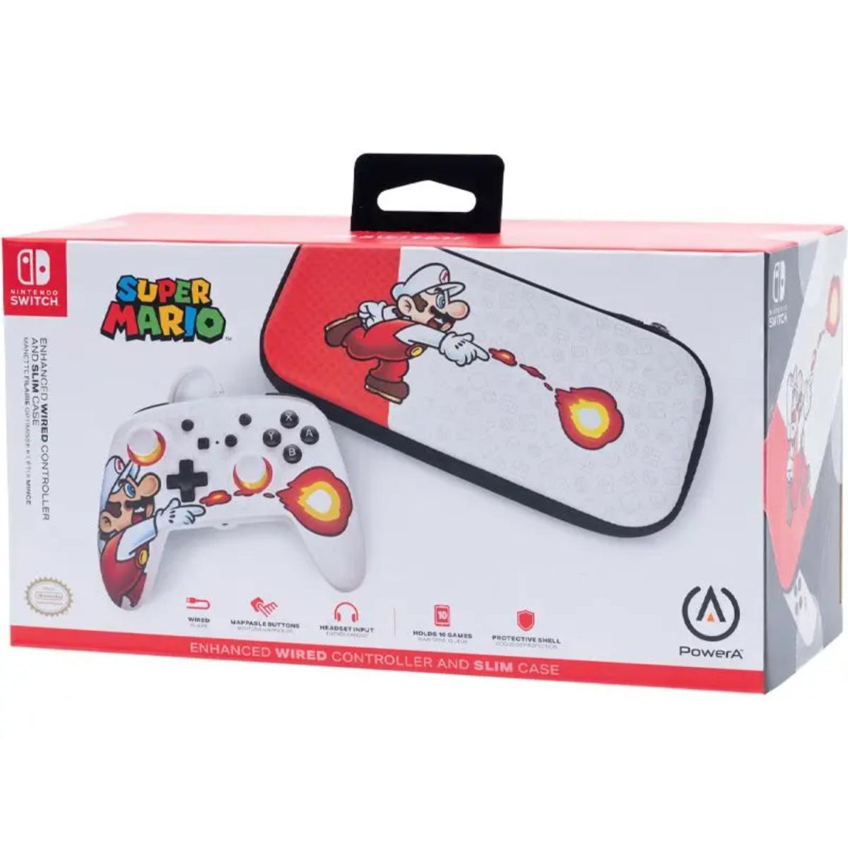 CONTROL NINTENDO SWITCH DISEÑO MARIO