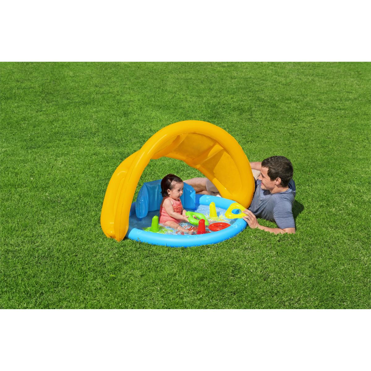 PISCINA INFLAB P/BEBES C/TECHO Y ACCS 1.