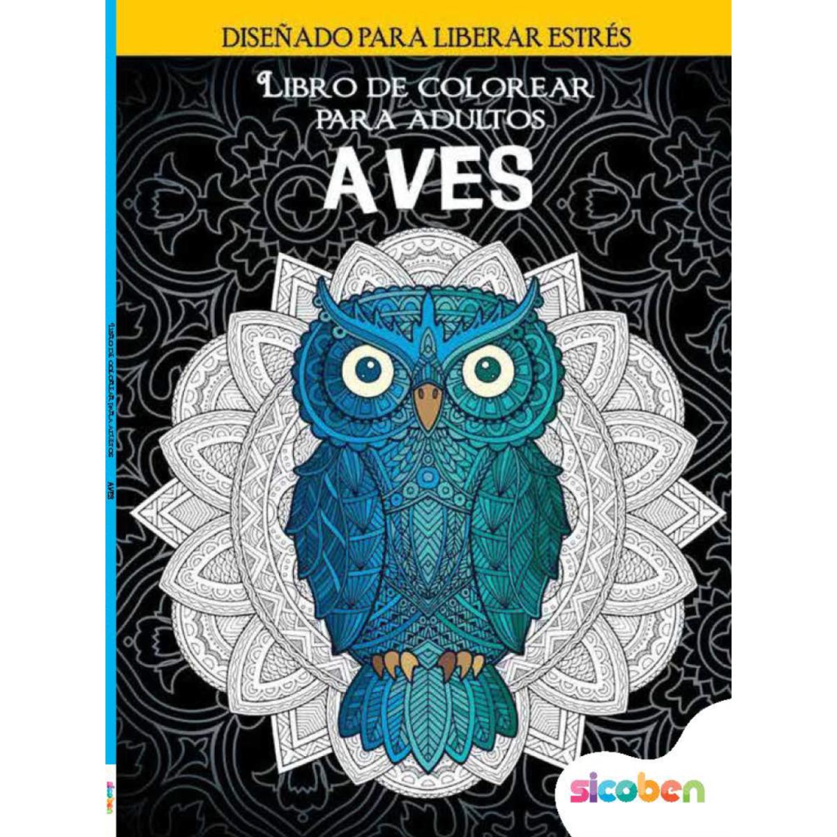 LIBRO P/COLOREAR P/ADULTO MANDALAS SURT