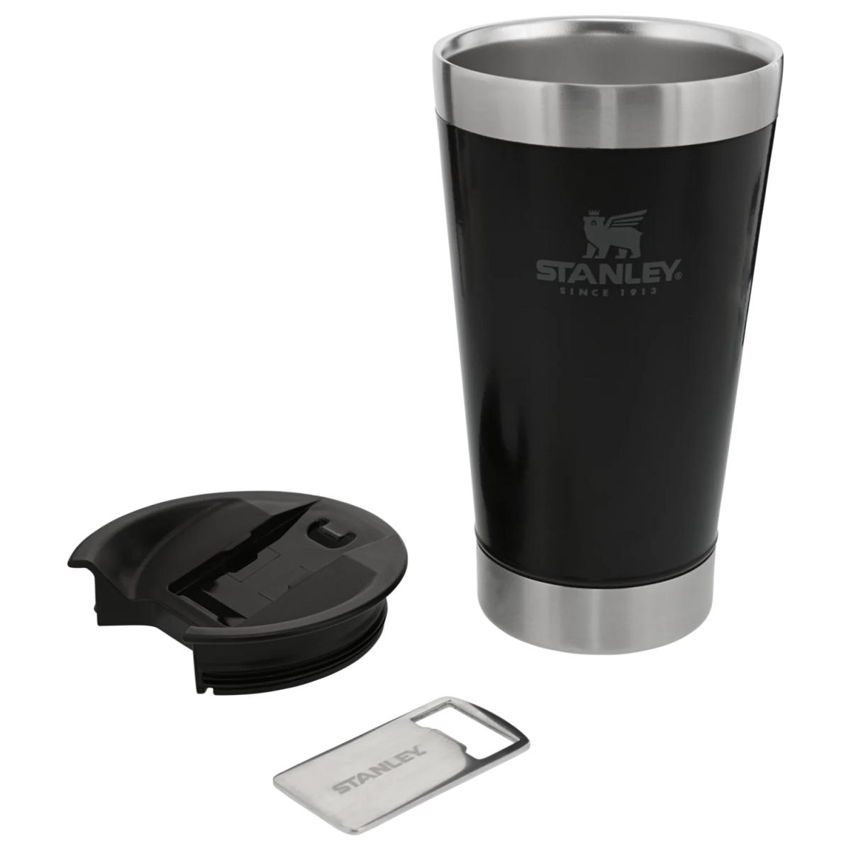 VASO TERMI. C/DESTAPADOR STANLEY 16OZ BL