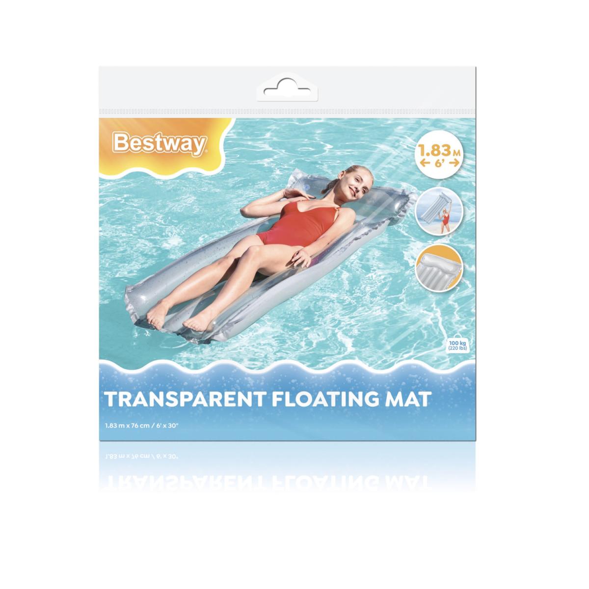 MAT FLOTADOR INFLABLE 1.83X76CM