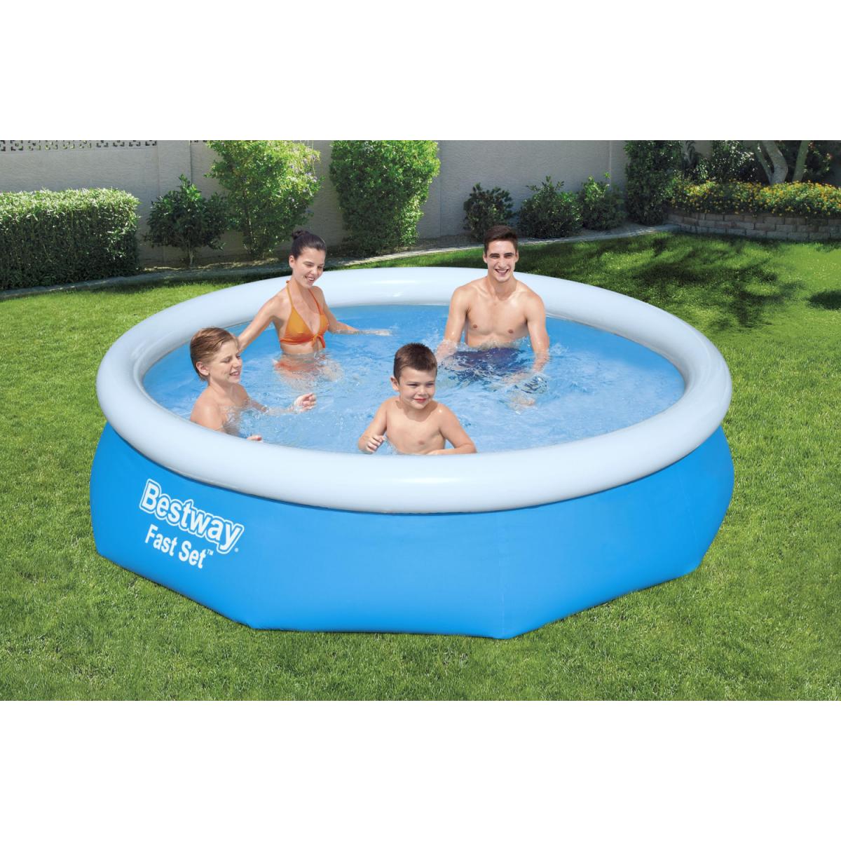 PISCINA INFLABLE REDONDA 2.44x0.6M