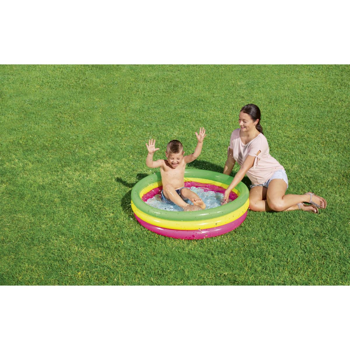 PISCINA INFLAB P/NIÑOS 3 ANILLOS 1.02M