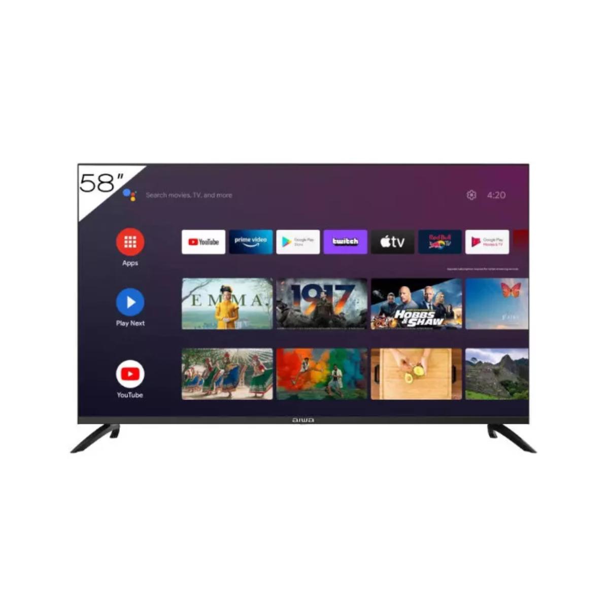 TV AIWA LED 58" SMART GOOGLE UHD 4K