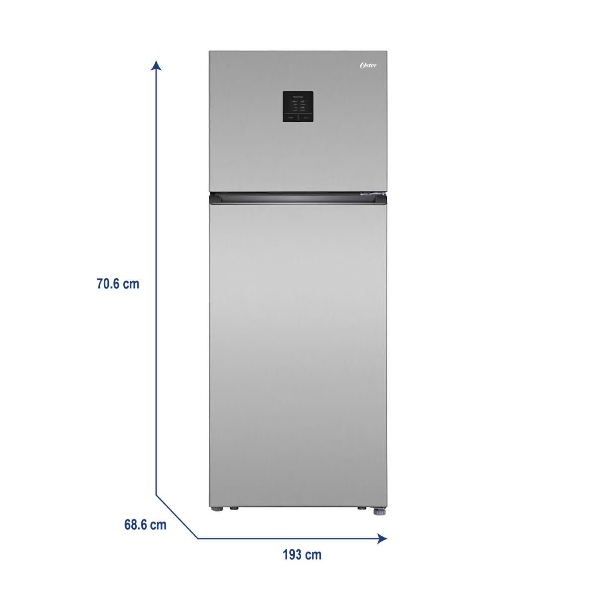 REFRIGERADORA 16' TMF INVERTER SILVER