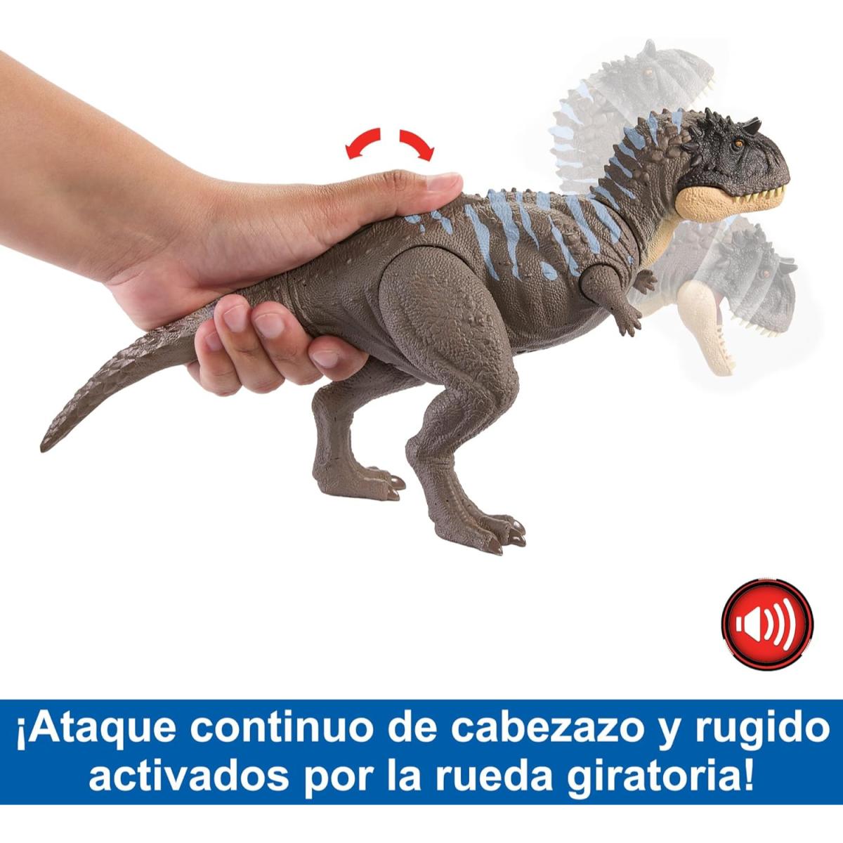 JW RUGIDO SALVAJE EKIRIXINATOSAURUS 4 AÑ