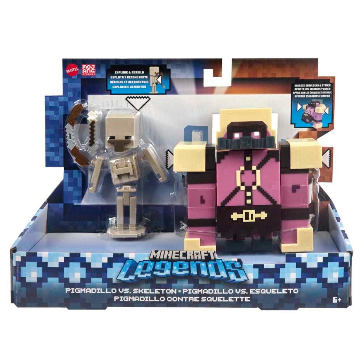 FIGURA D/ACCION MINECRAFT 2 PACK