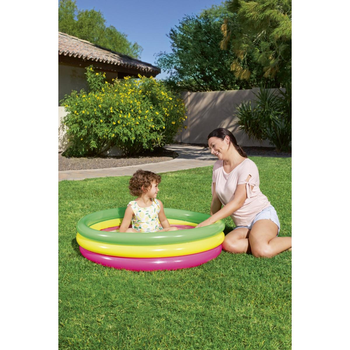 PISCINA INFLAB P/NIÑOS 3 ANILLOS 1.02M