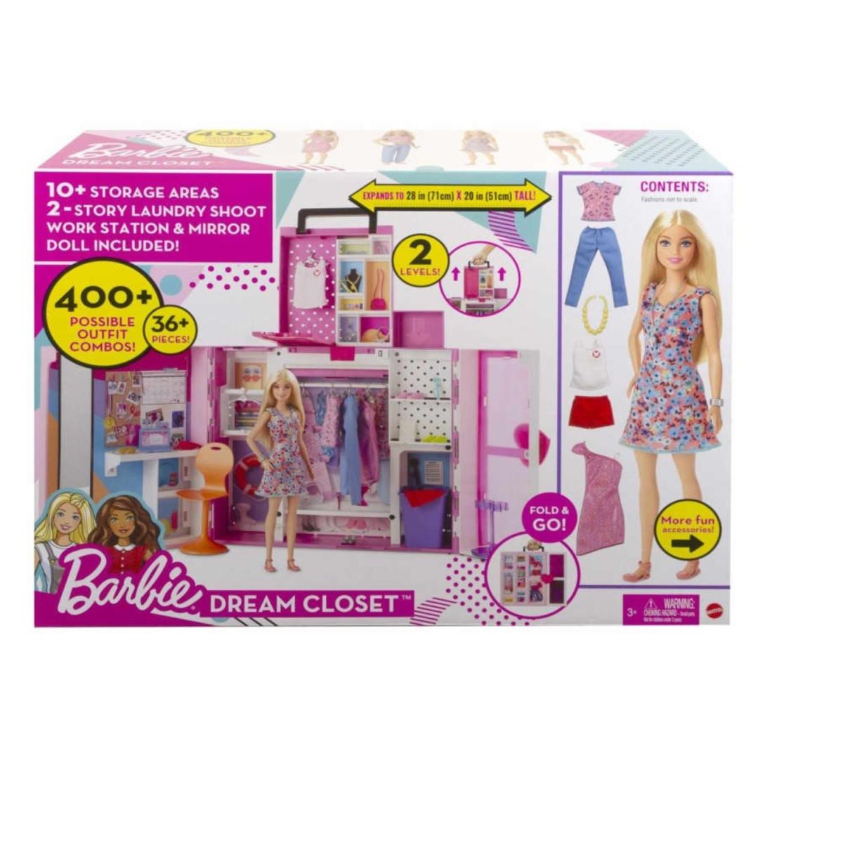 BARBIE CLOSET SOÑADO C/MUÑECA