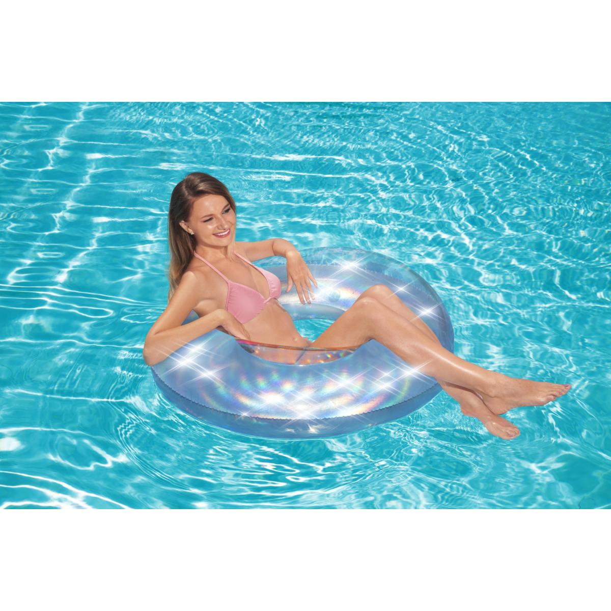 ARO FLOTADOR INFLABLE IRIDISCENT 1.07M