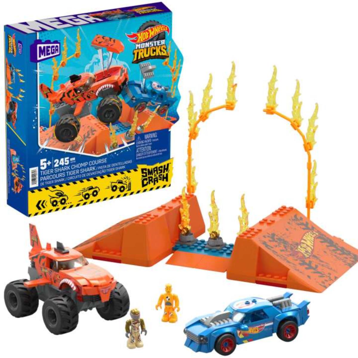 HW MEGA MONSTERS TRUCKS S&C TIGER SHARK