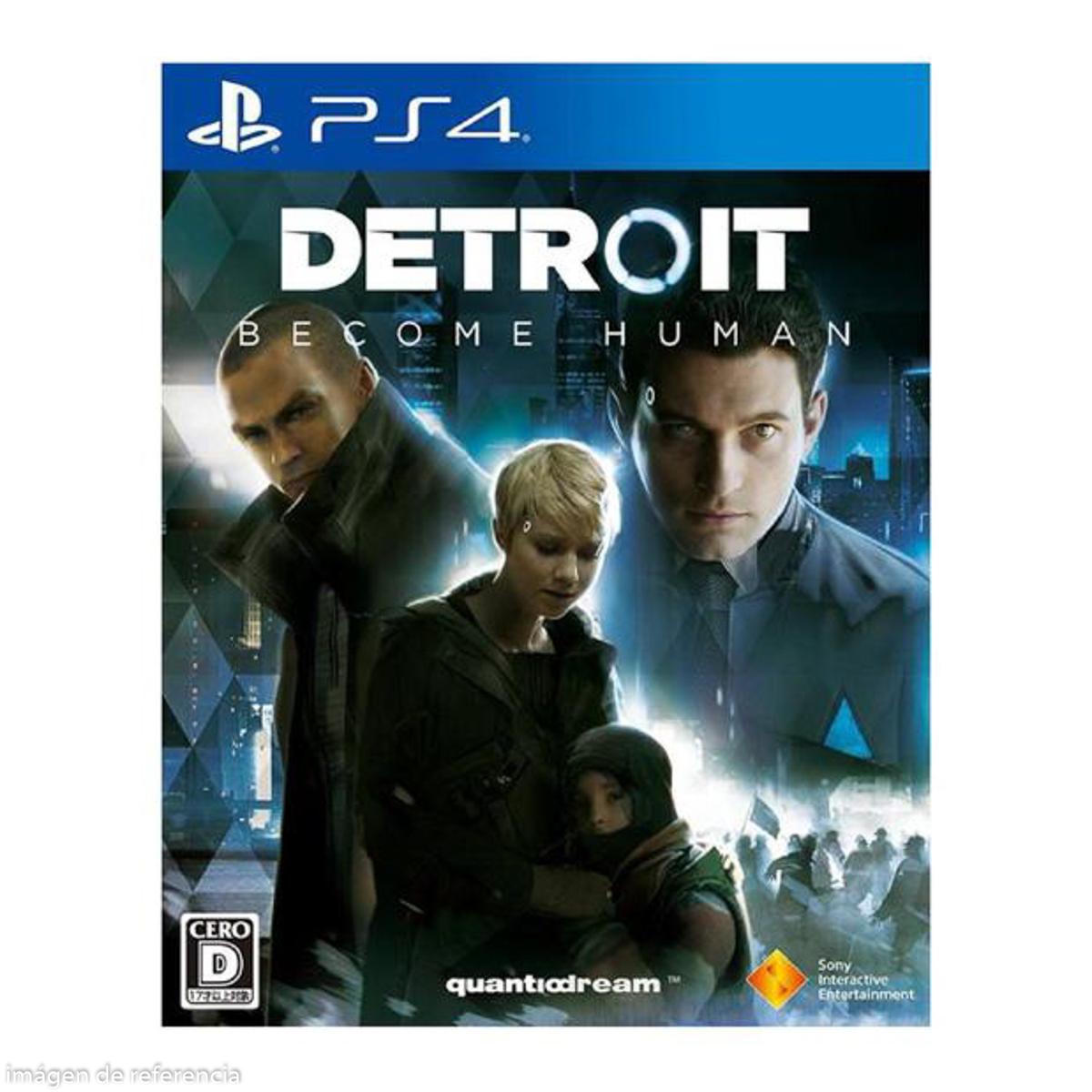 VIDEO JUEGO PS4 DETROIT BECOME HUMAN