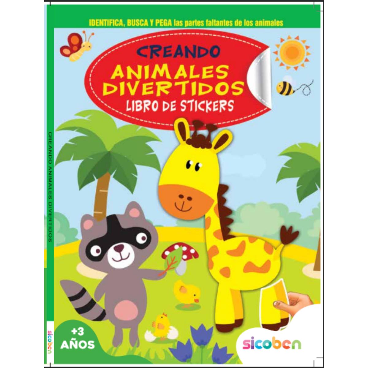 LIBRO DE ACTIVIDADES CON STICKERS 32 PGS