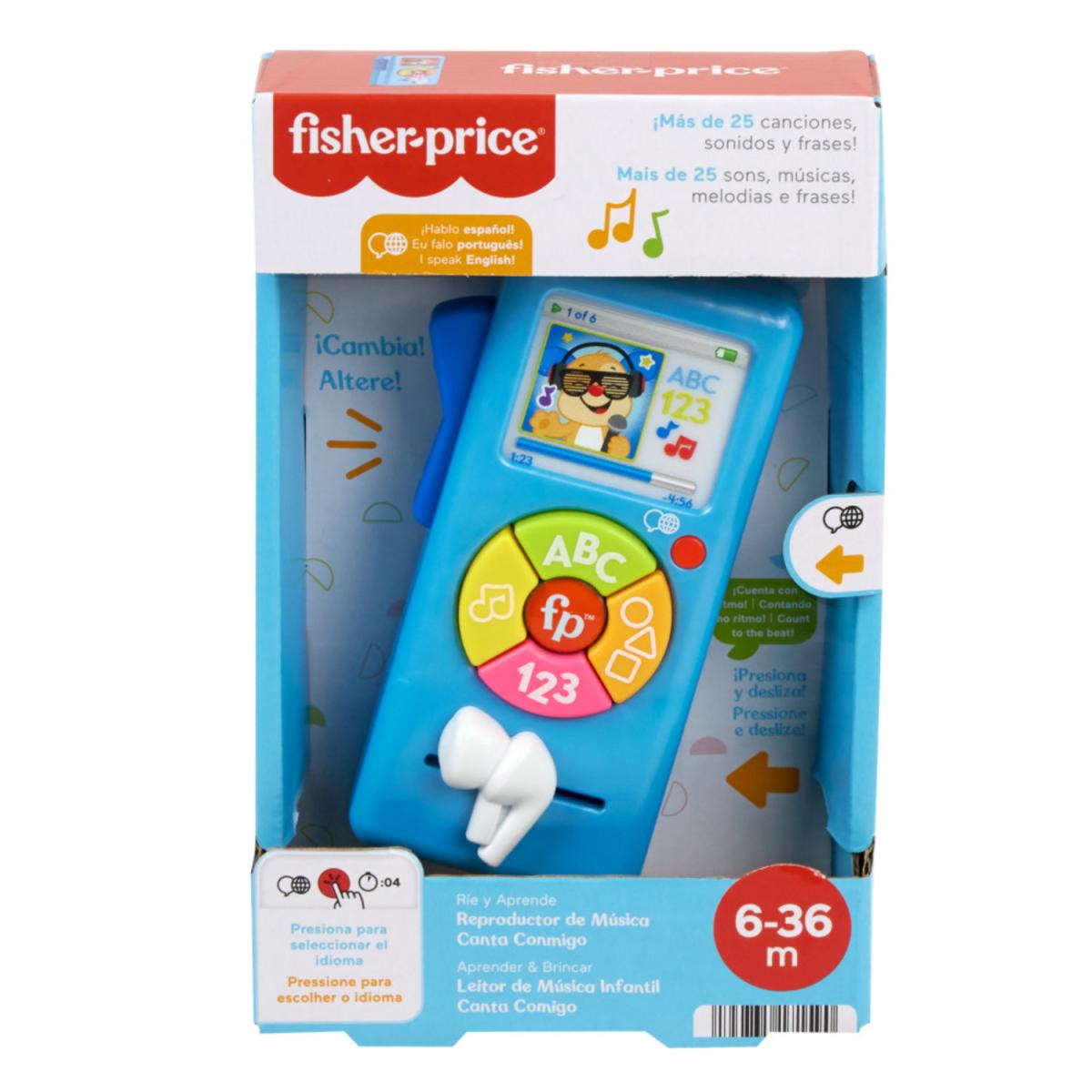 FISHERPRICE REPRODUCTOR DE MUSICA