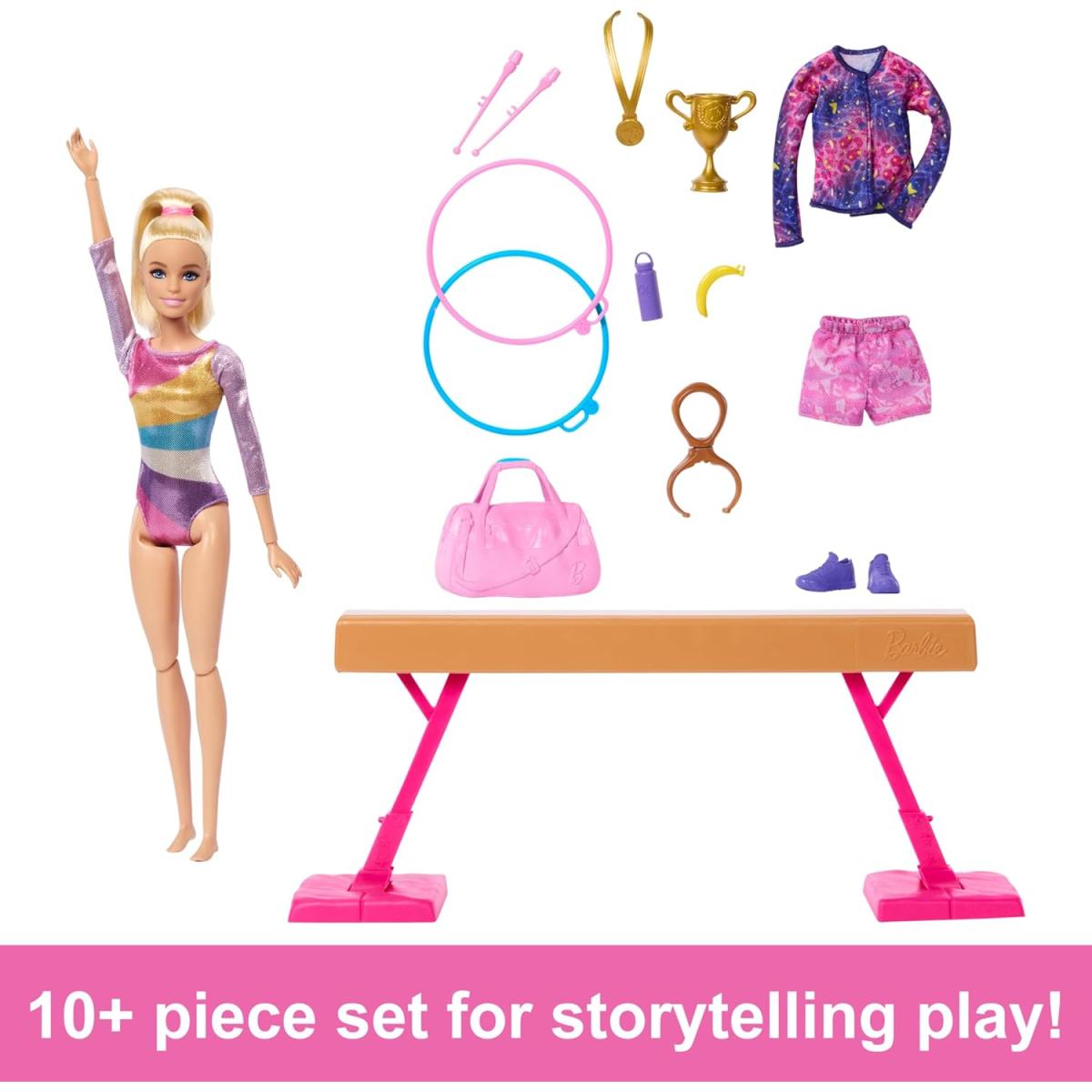 BARBIE PROFESIONES SET JUEGO GIMNASTA RU