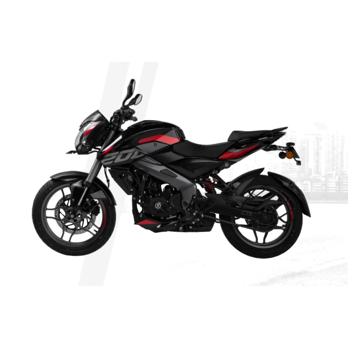 MOTOCICLETA PULSAR 200 UG NEGRO MULTICOL