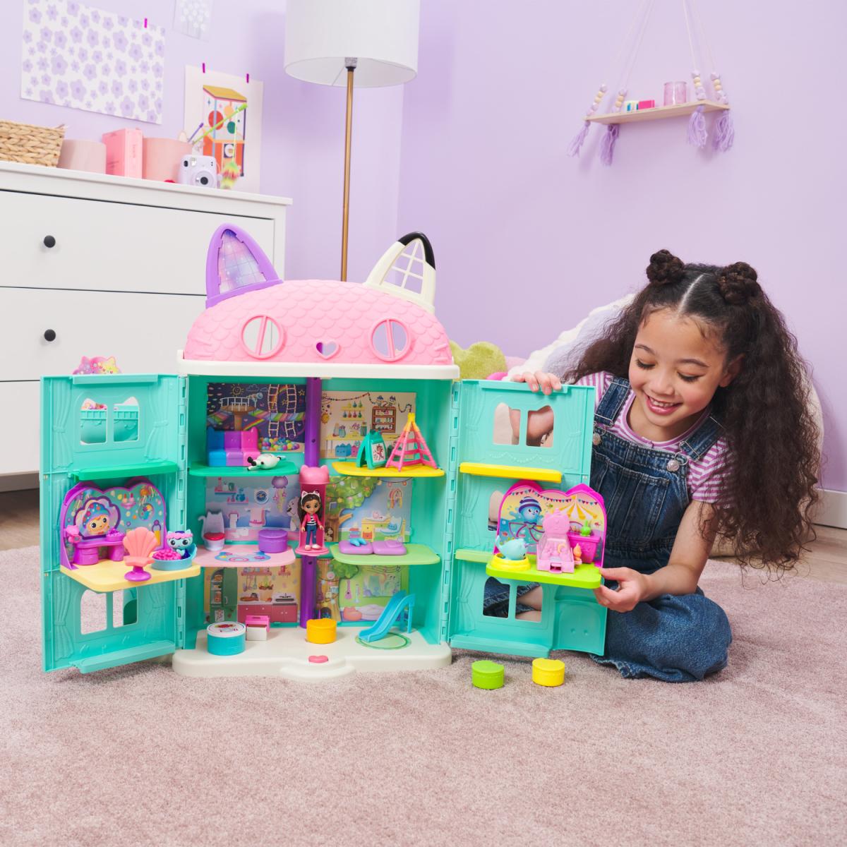 GABBY'S DOLLHOUSE SET CUARTO DE JUEGO SU