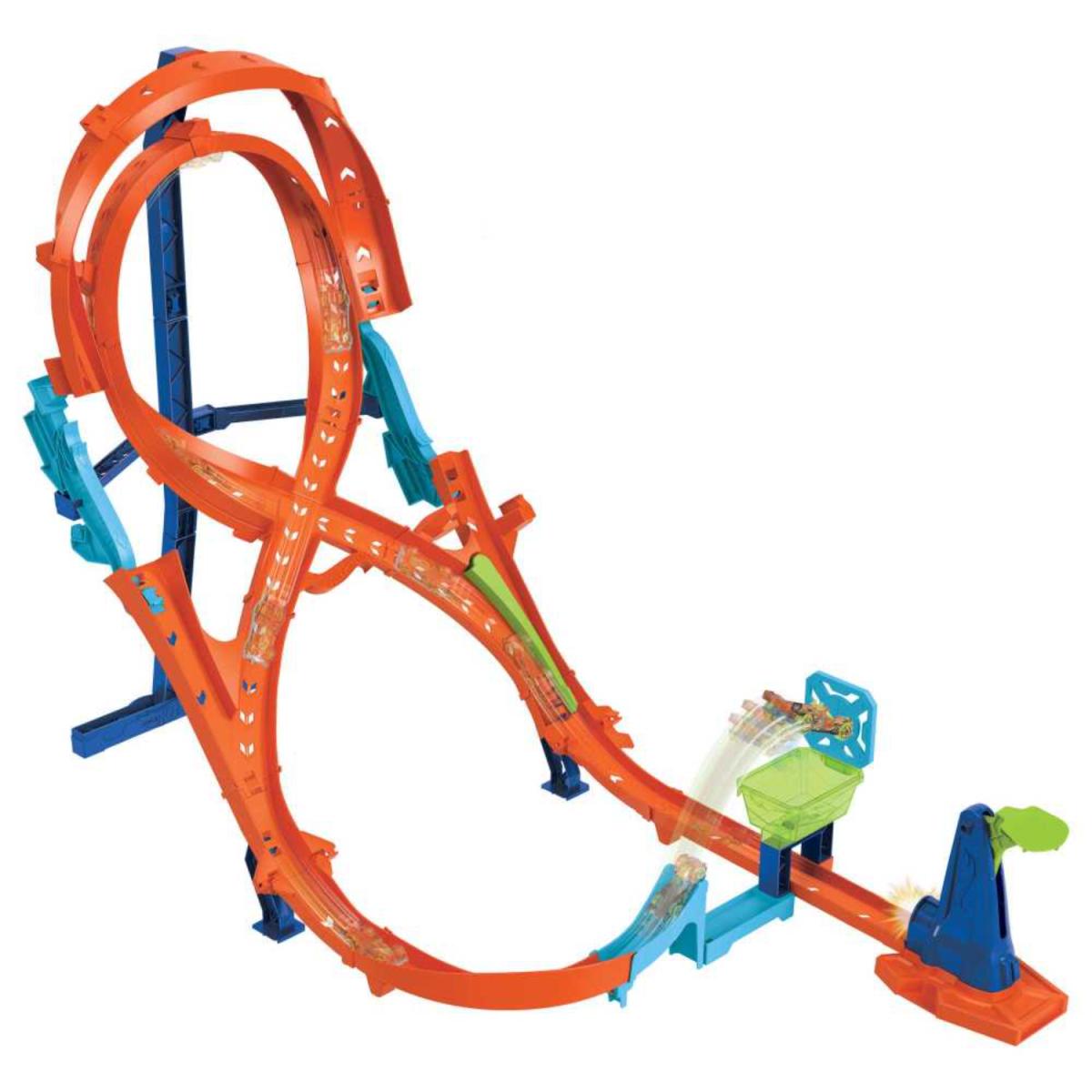 HOTWHEELS PISTA DE ACCION 8 VERTICAL