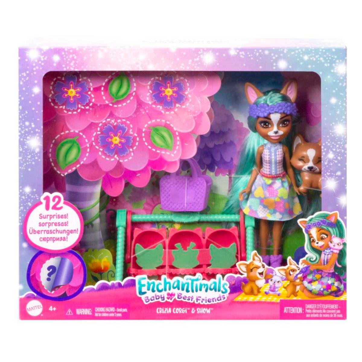 ENCHANTIMALS BABY MEJORES AMIGAS SURT