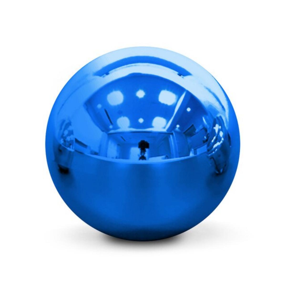 NAV. SET 4 PELOTAS 100MM BRILLANTE/AZUL