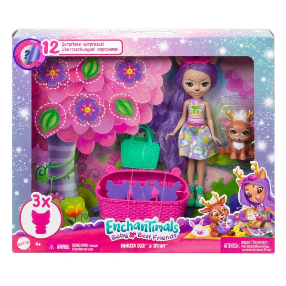 ENCHANTIMALS BABY MEJORES AMIGAS SURT