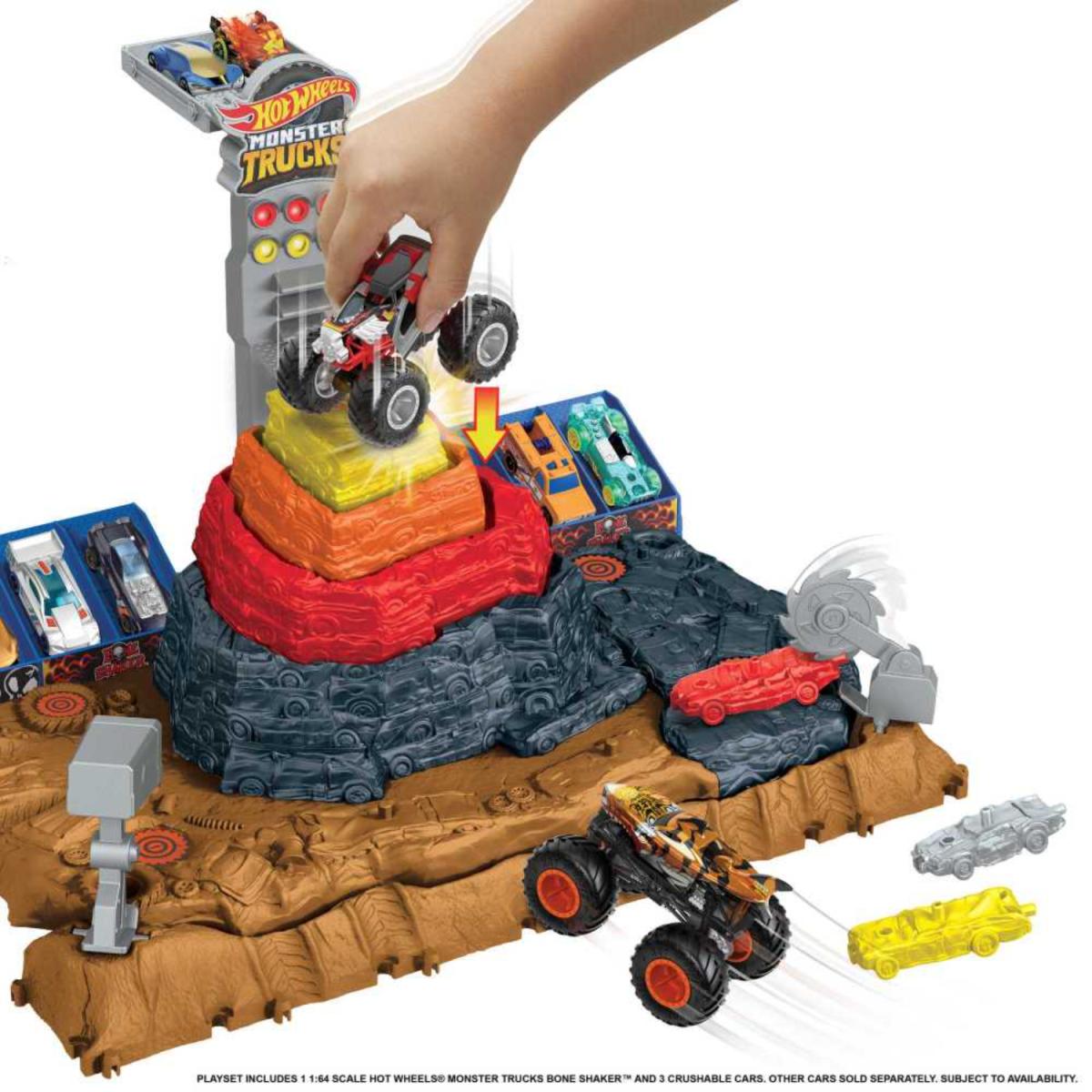 HOTWHEELS MONSTER TRUCK ARENA PISTA CENT