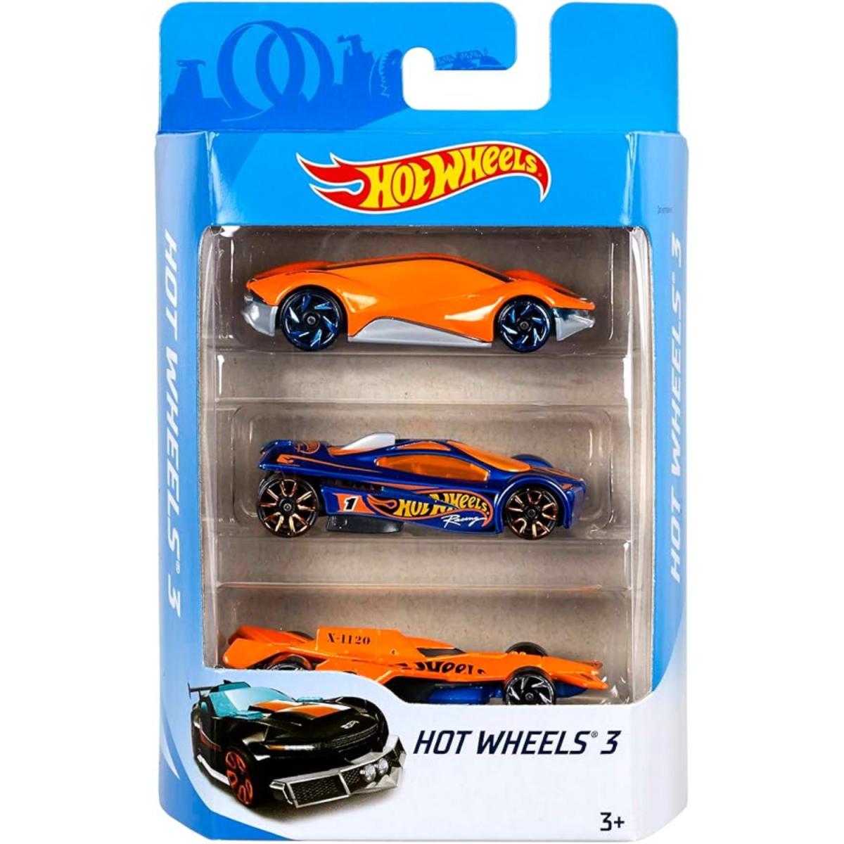 HOT WHEELS PAQUETE DE 3 CARRITOS