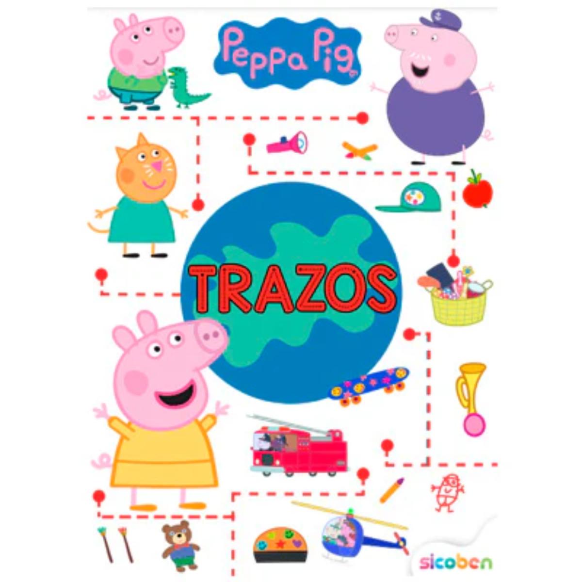 LIBRO TRAZOS PEPPA PIG 24 PGS