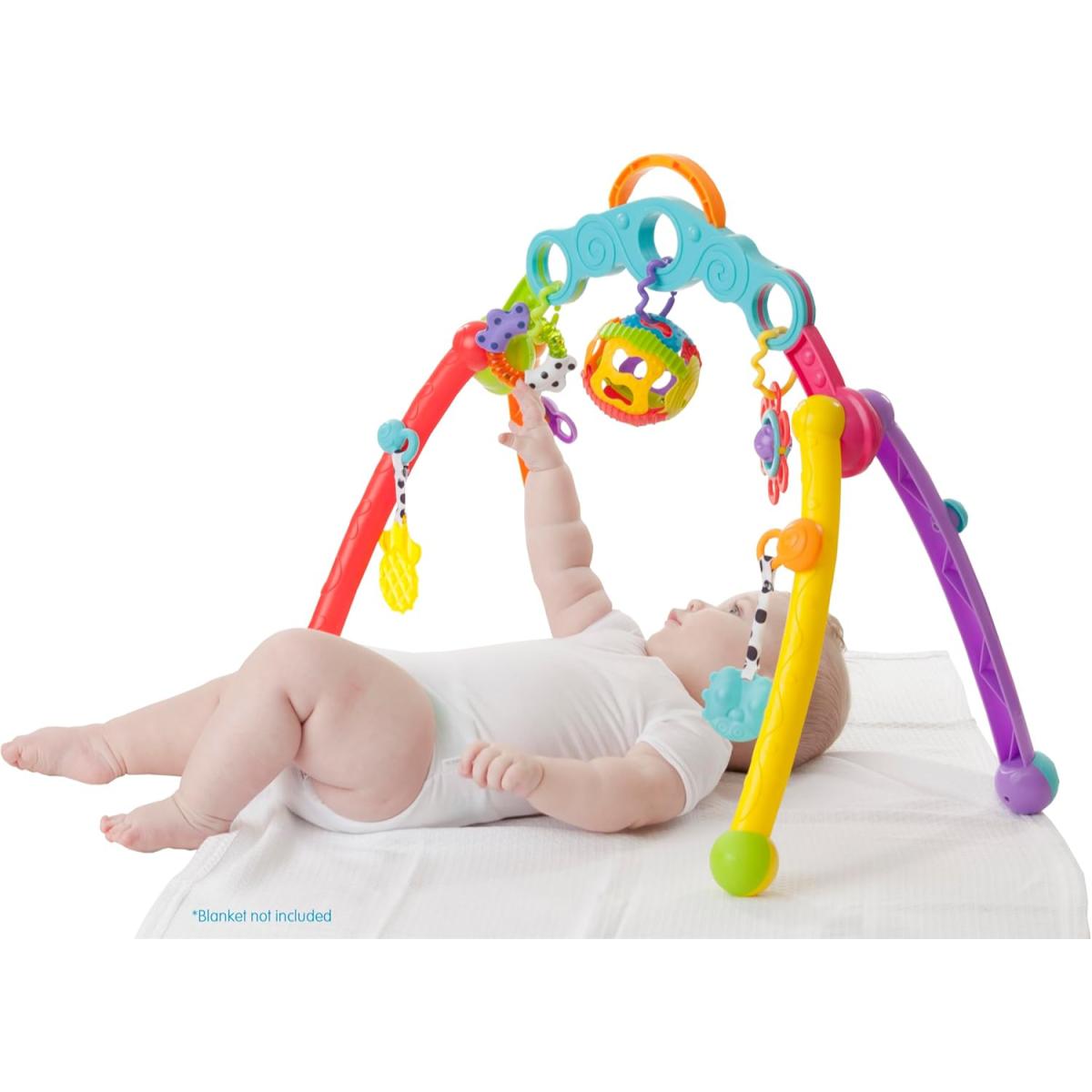 GIMNASIO P/BEBE PLEGABLE C/ACCS PLAYGRO