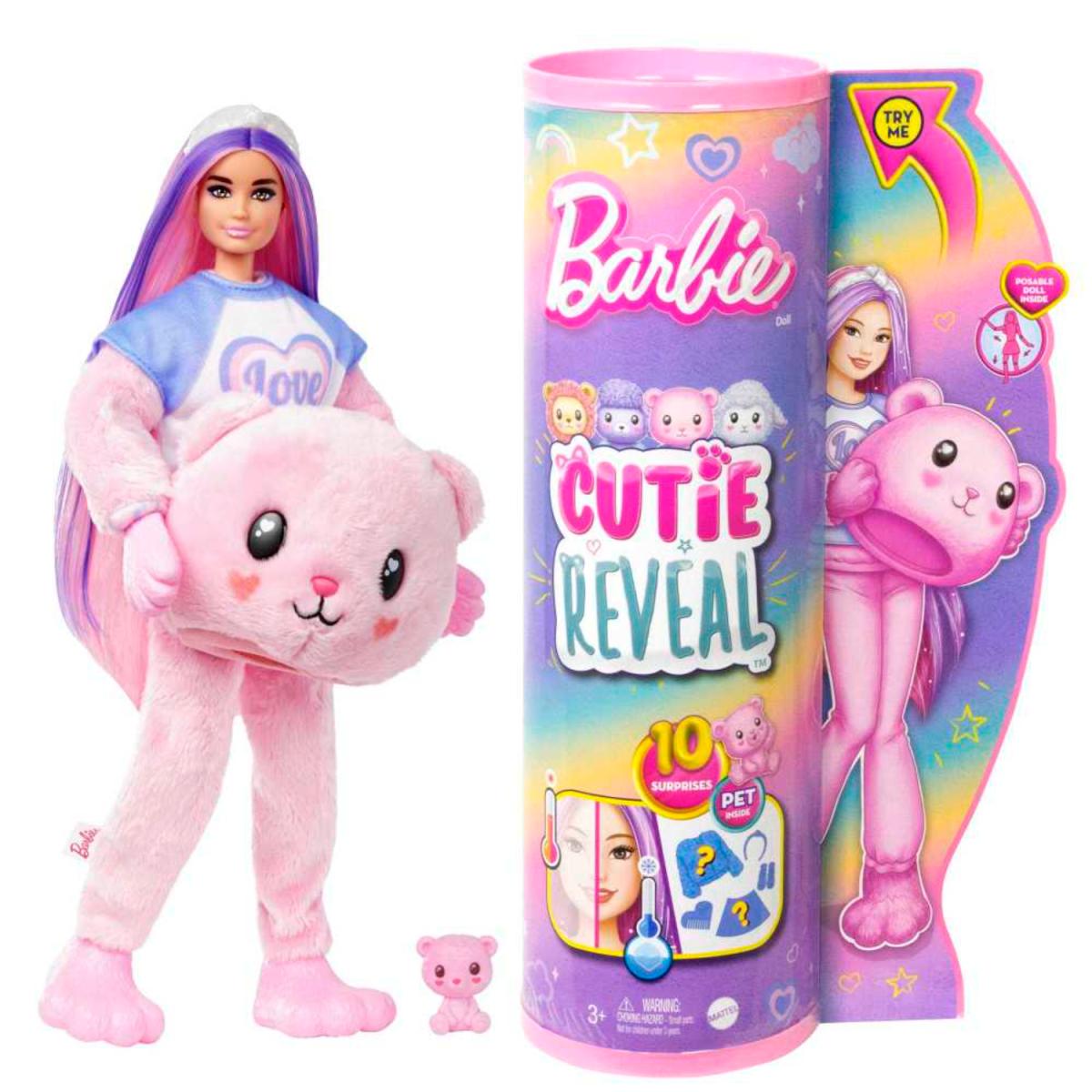 BARBIE CUTIE REVEAL MUÑECA SURT