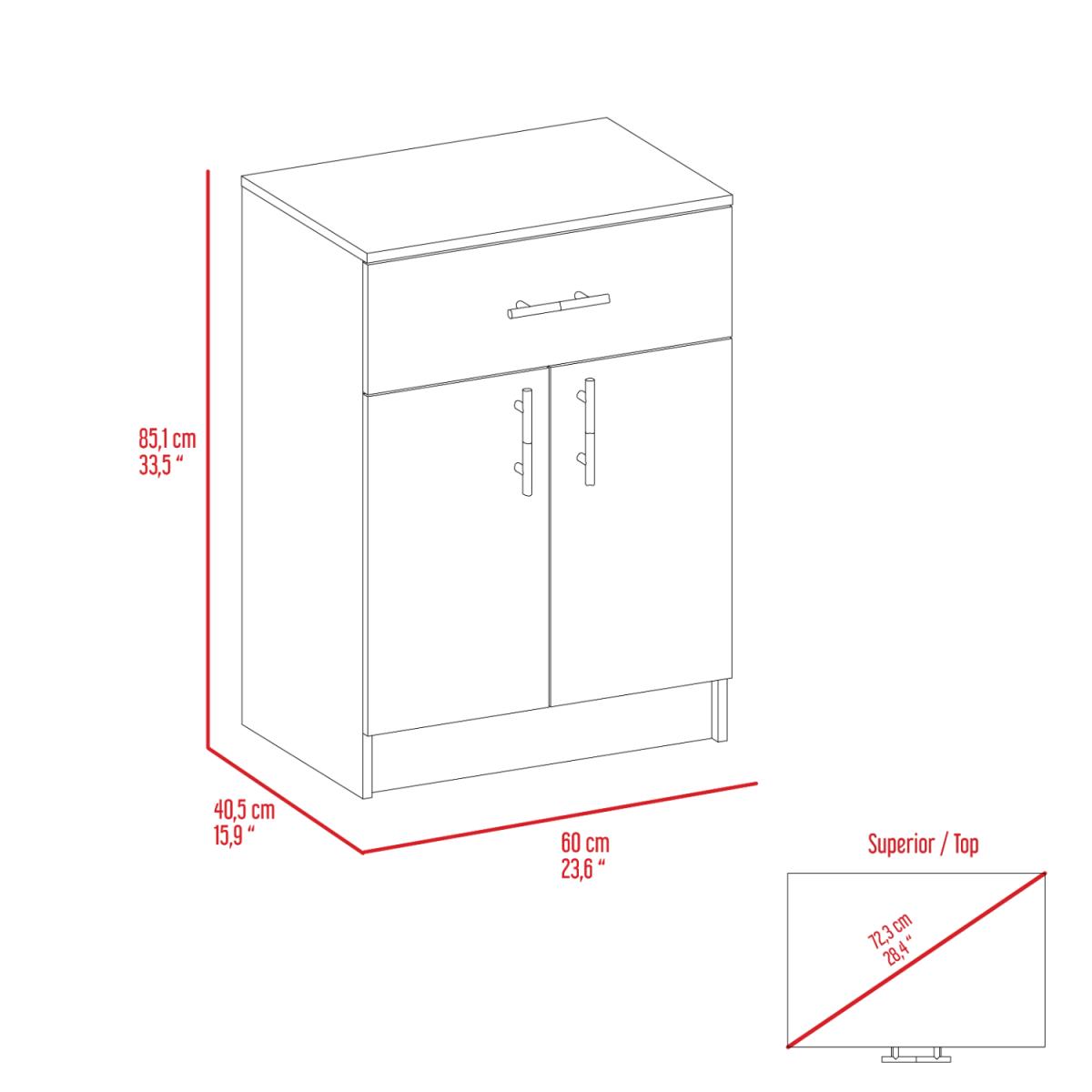 MUEBLE P/ COCINA MAYORCA BL.