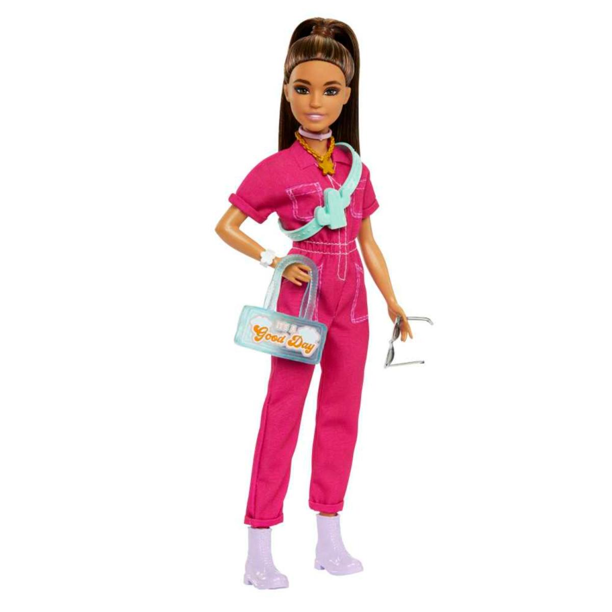 BARBIE MUÑECA TRENDY C/ TRAJE ROSADO