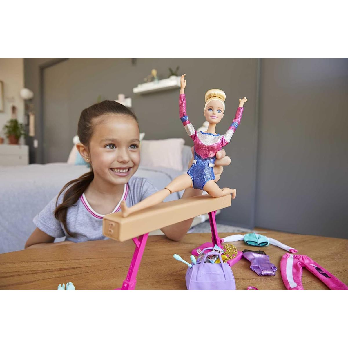 BARBIE SET DE JUEGO GIMNASIA