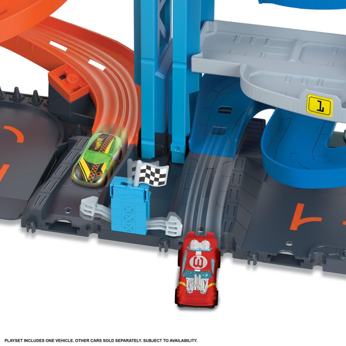 HOTWHEELS CITY PISTA TORRE DE CARRERAS