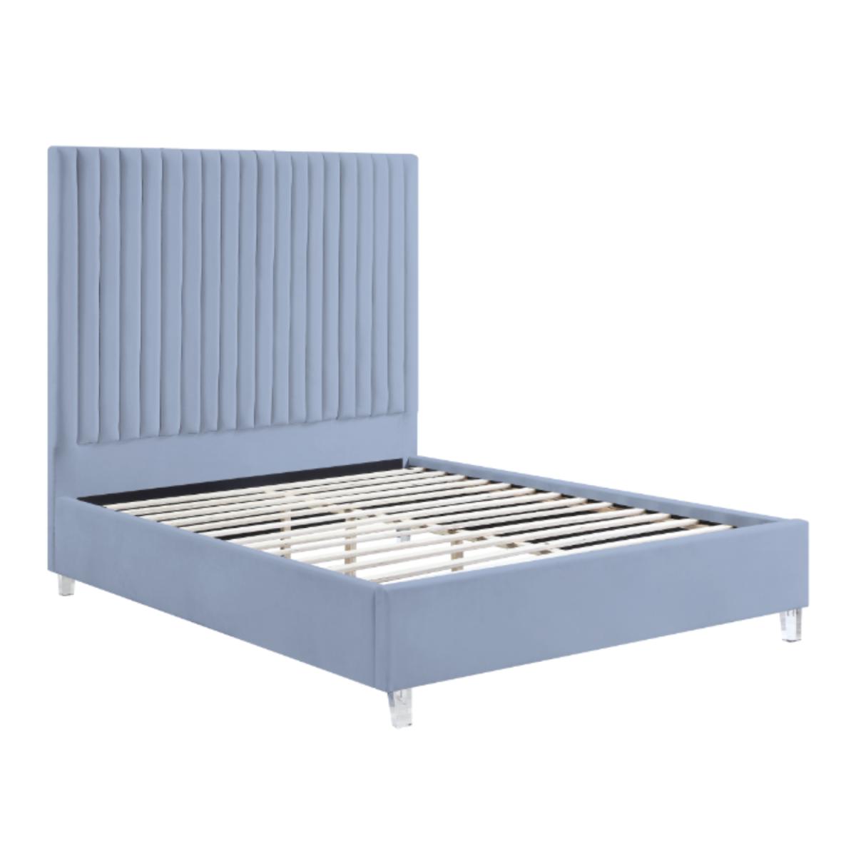 BASE DE CAMA EDZIA KING GRIS